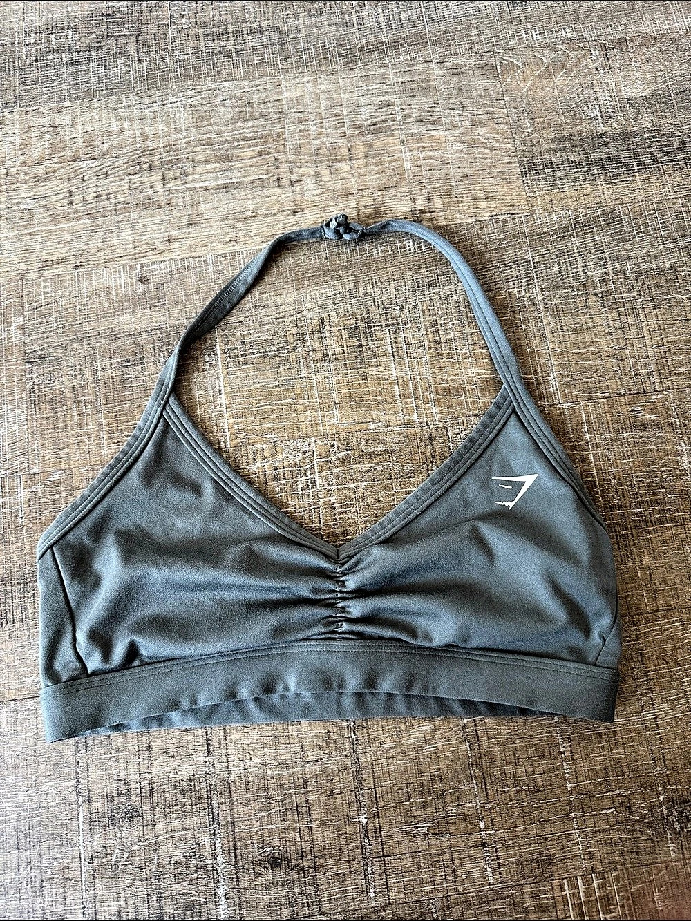 Gymshark  Halterneck Sports Bra Green